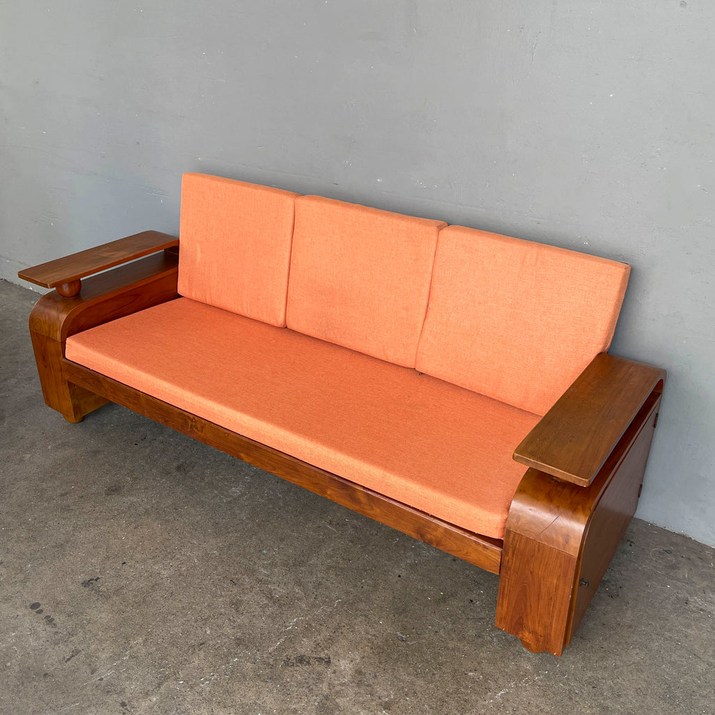 Vintage 3-Seater "Sculptural" Sofa