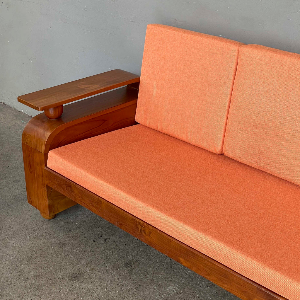 Vintage 3-Seater "Sculptural" Sofa