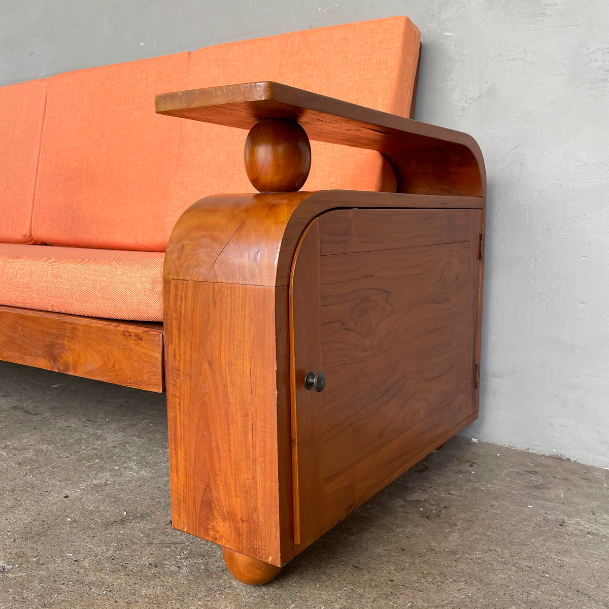 Vintage 3-Seater "Sculptural" Sofa
