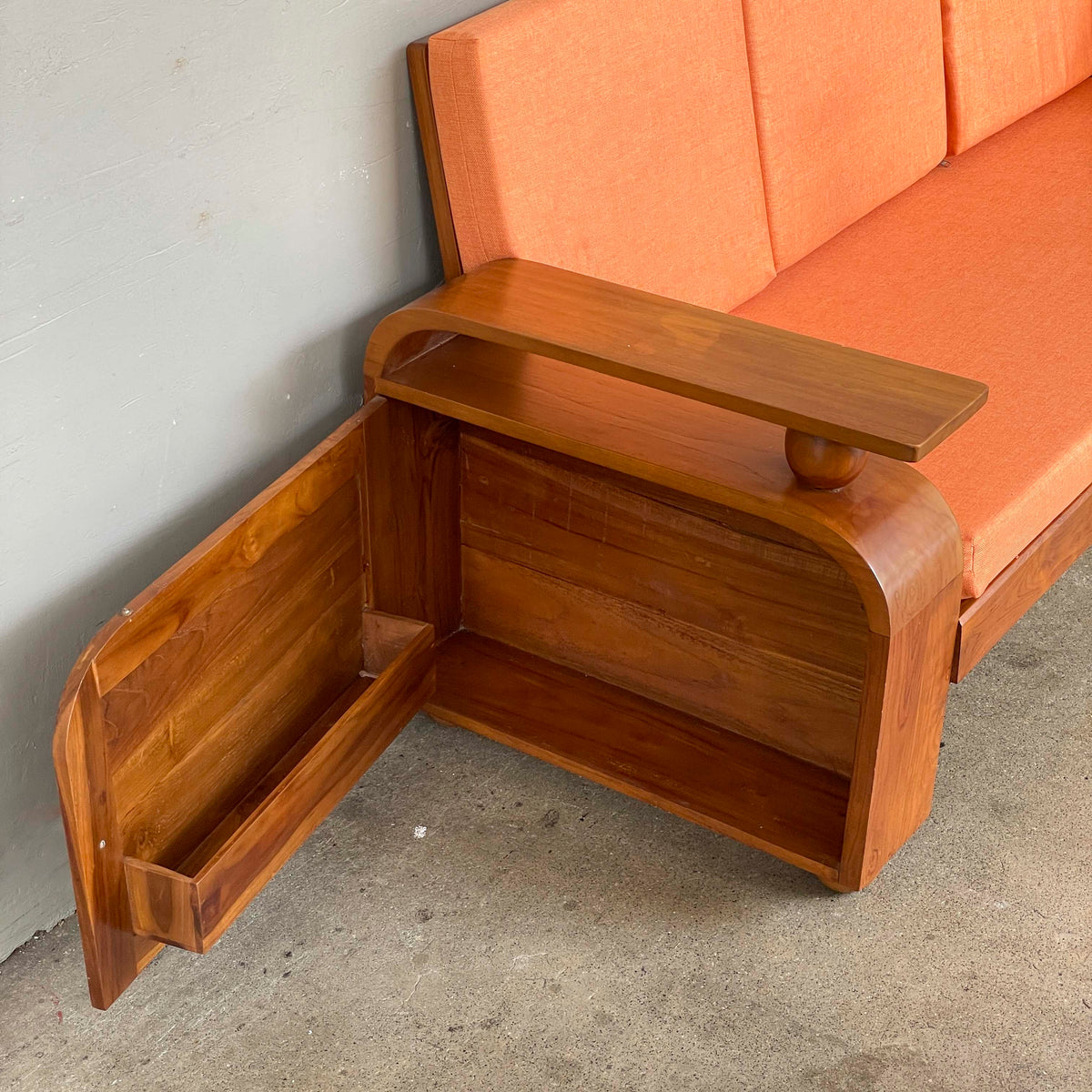 Vintage 3-Seater "Sculptural" Sofa