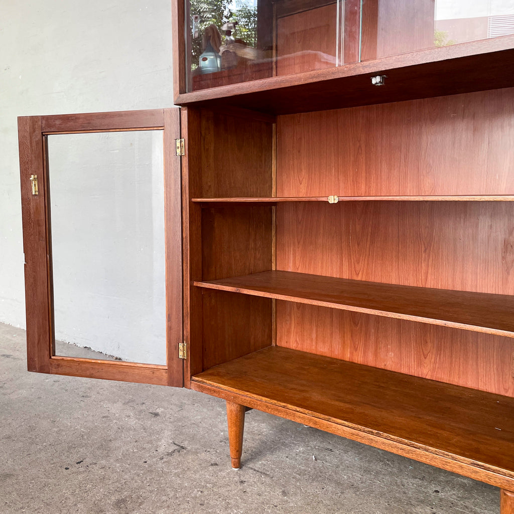Refurbished Vintage Wide Display Cabinet