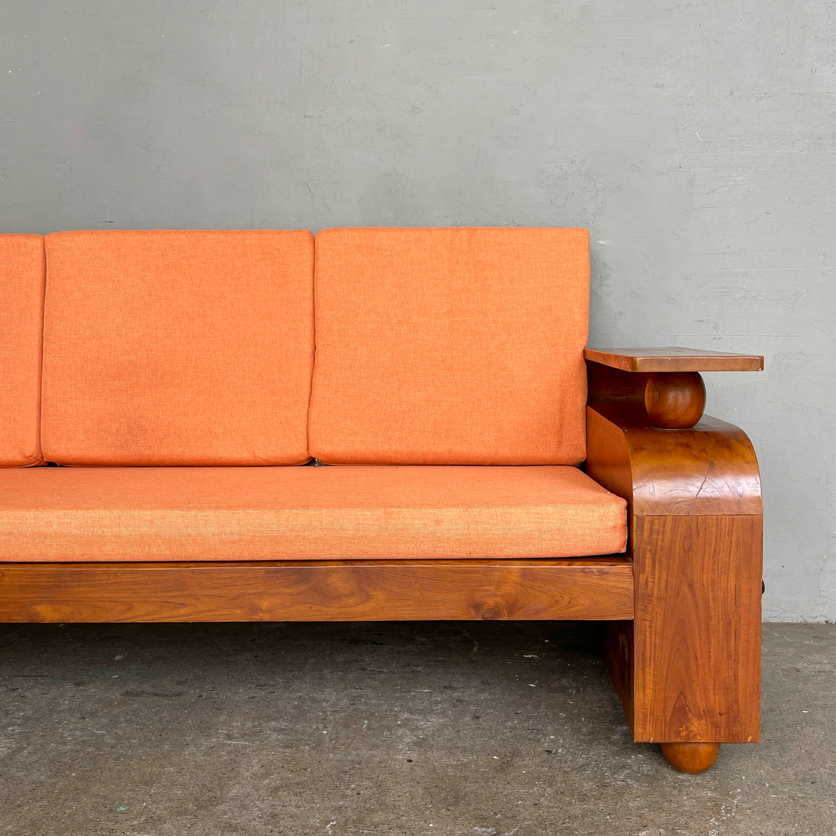 Vintage 3-Seater "Sculptural" Sofa