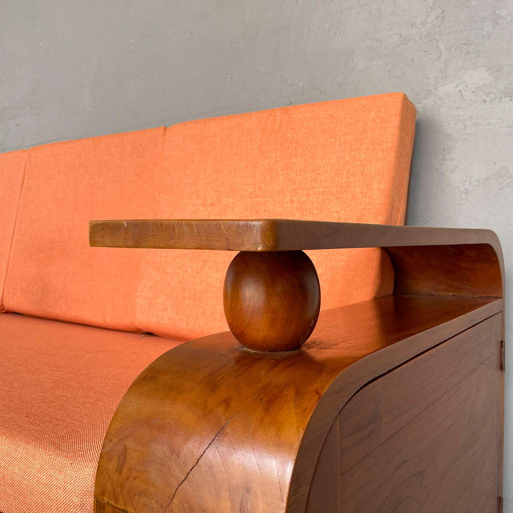 Vintage 3-Seater "Sculptural" Sofa