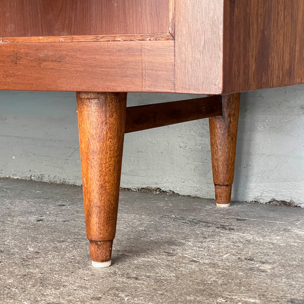 Refurbished Vintage Wide Display Cabinet