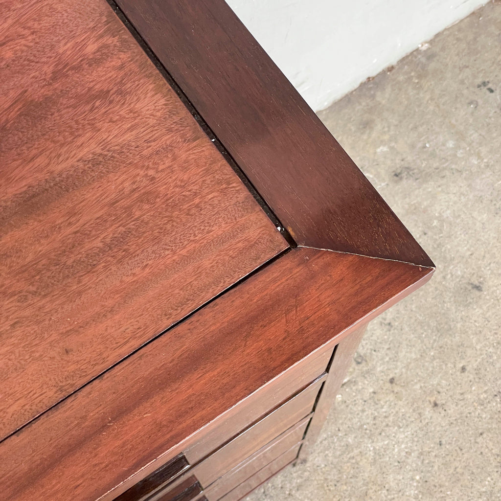 Chest of Drawers with Circular Pulls