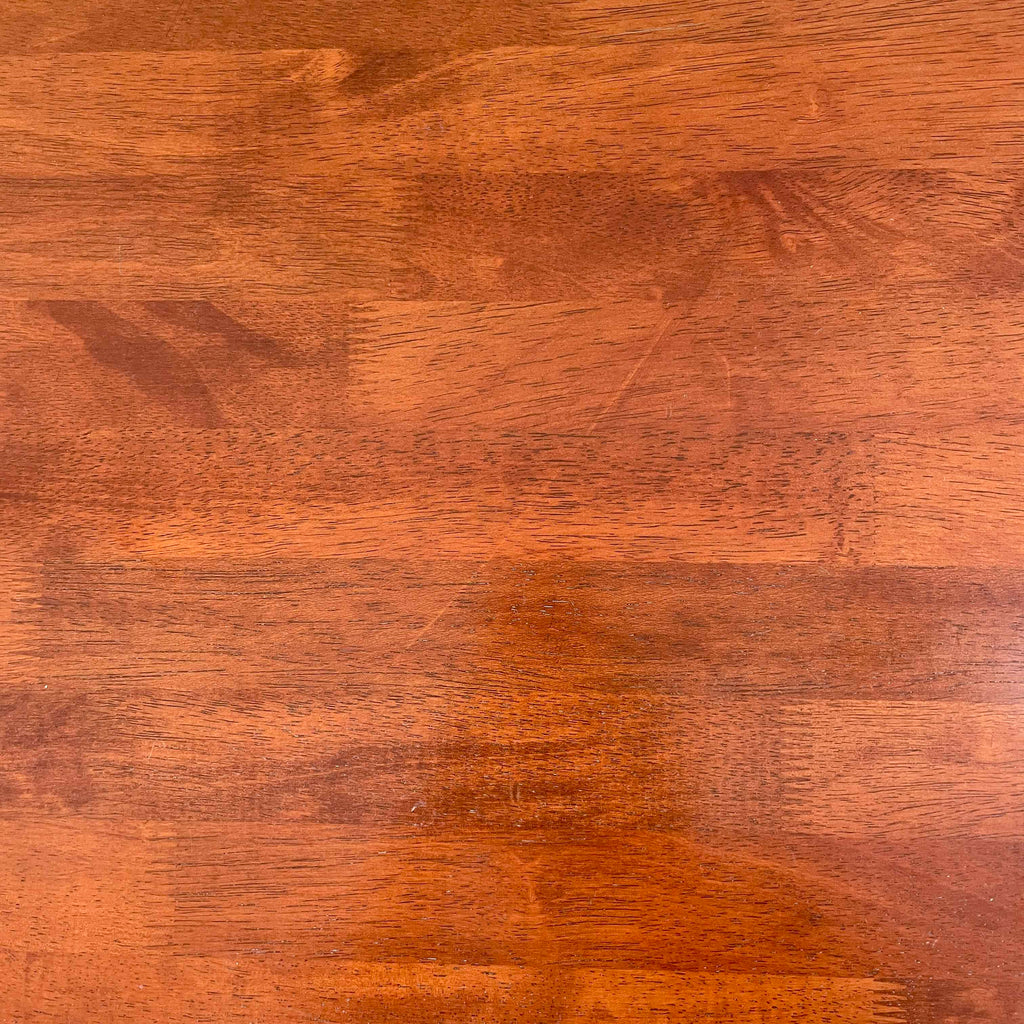 Short Rubberwood Console Cabinet