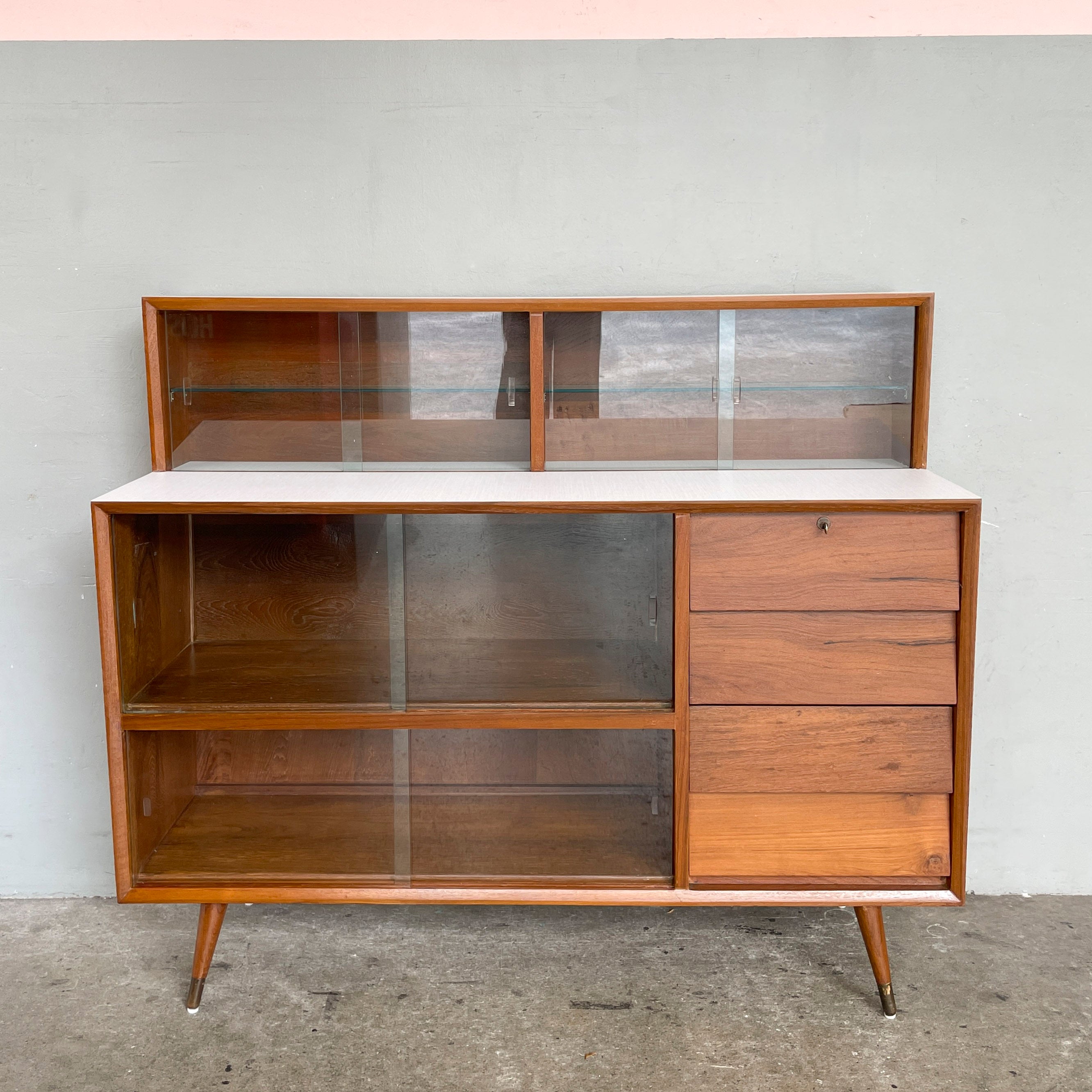 Refurbished Vintage Display Sideboard