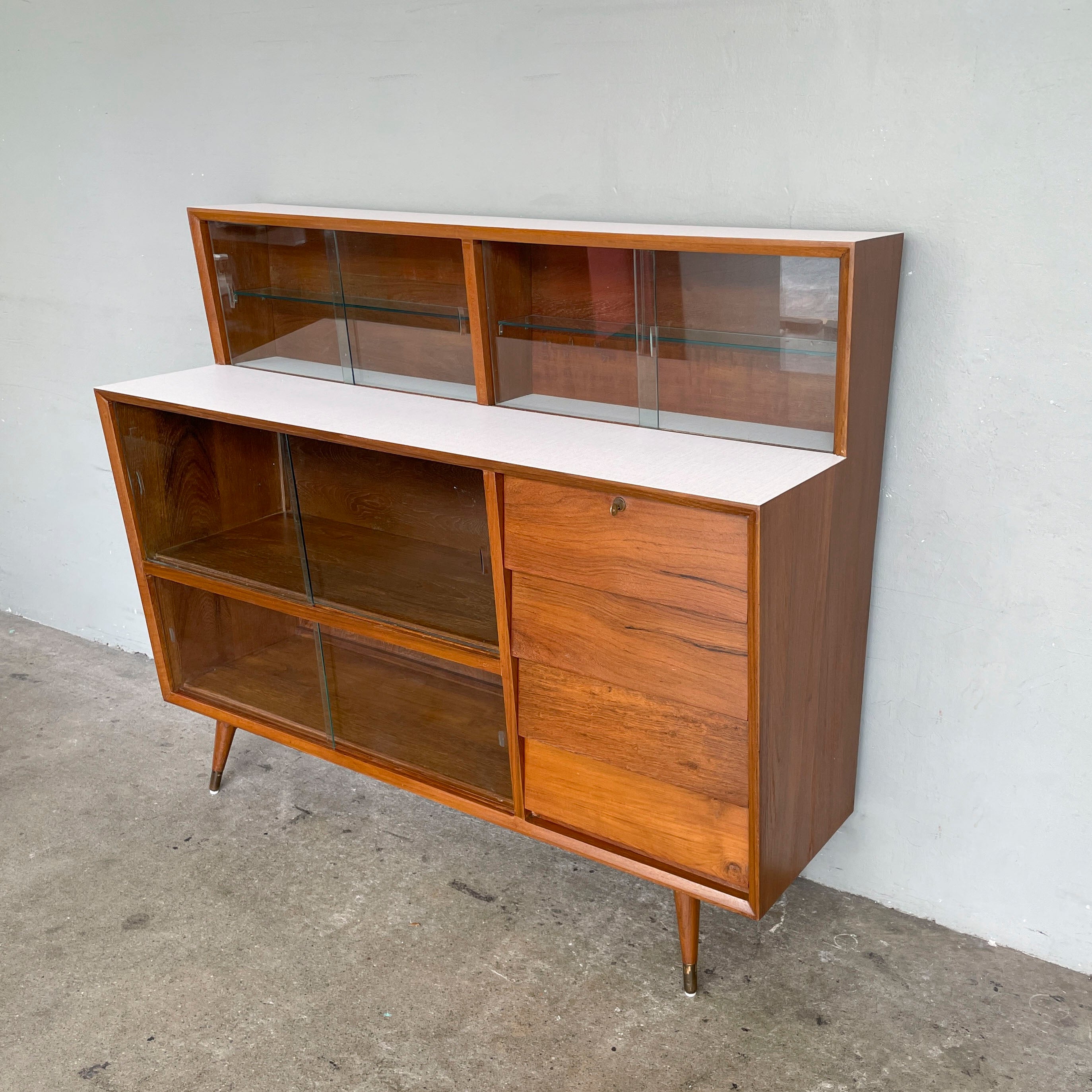 Refurbished Vintage Display Sideboard