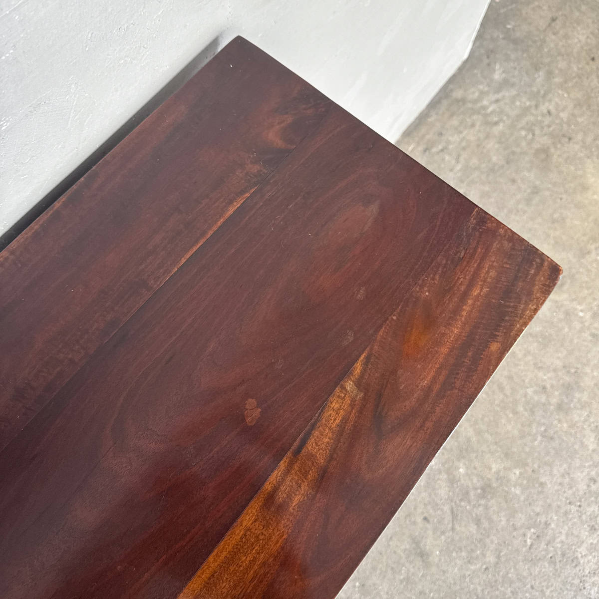 Slim Chinese Hardwood Console Table
