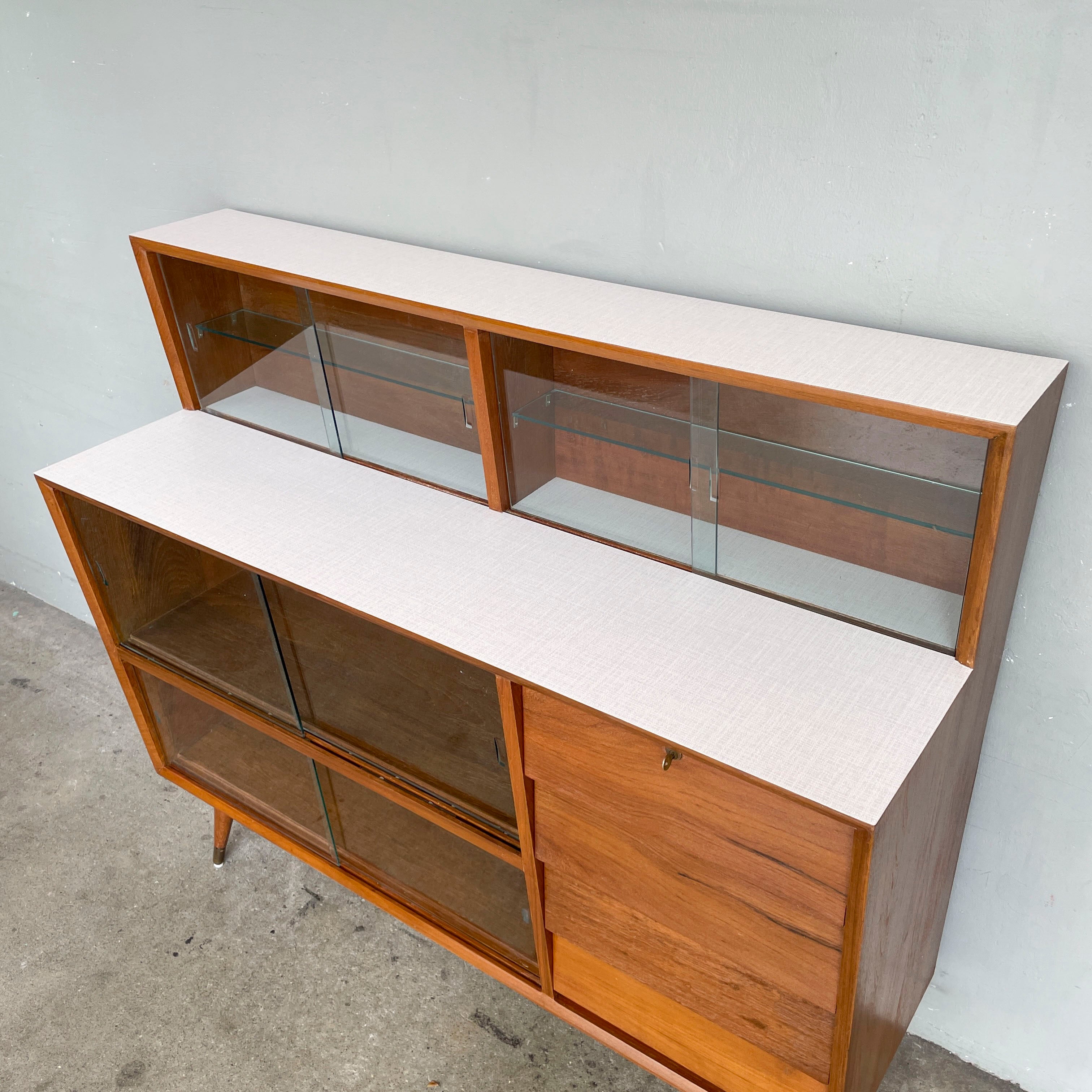 Refurbished Vintage Display Sideboard