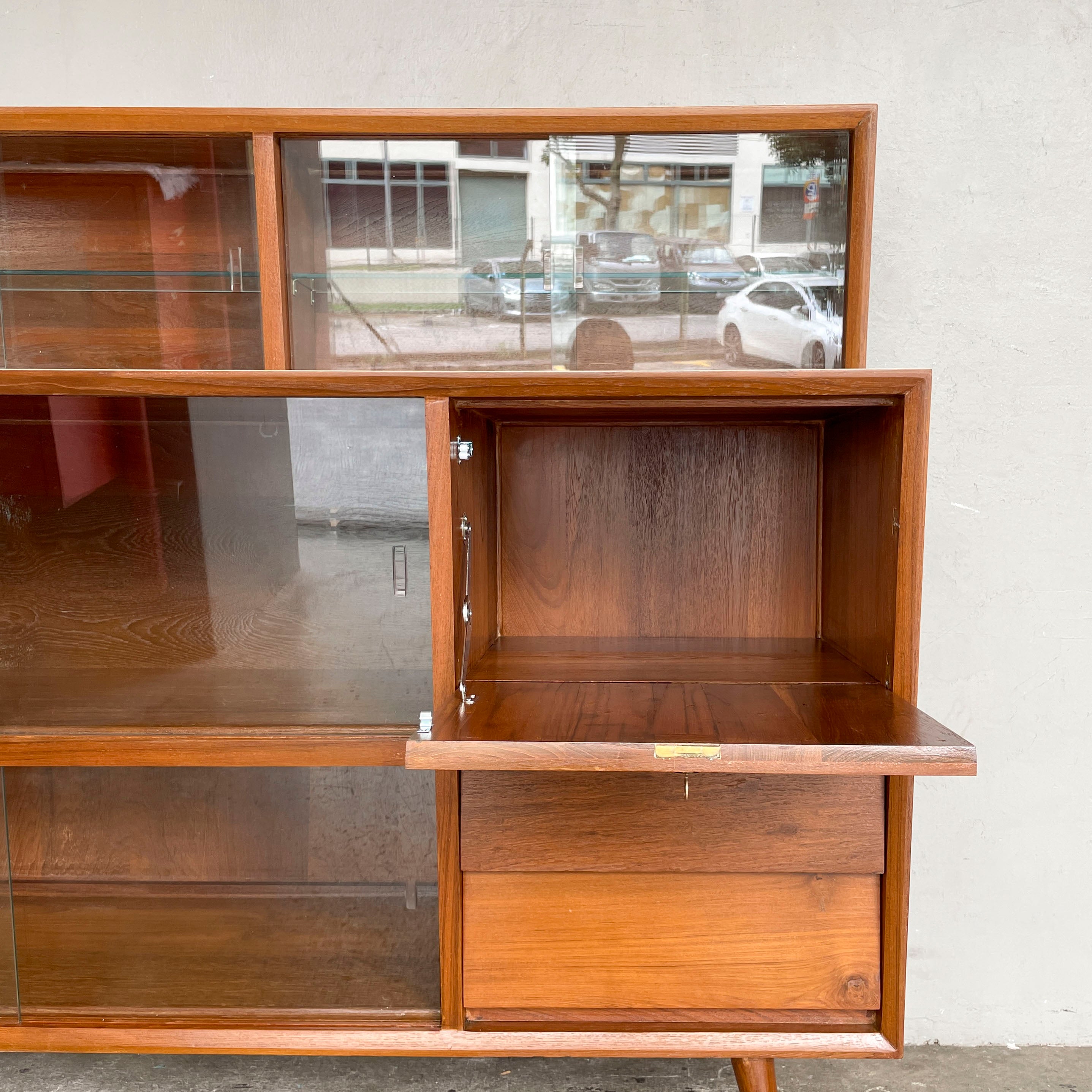 Refurbished Vintage Display Sideboard