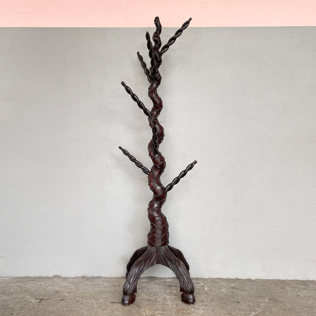 Indian Rosewood "Branches" Coat Stand