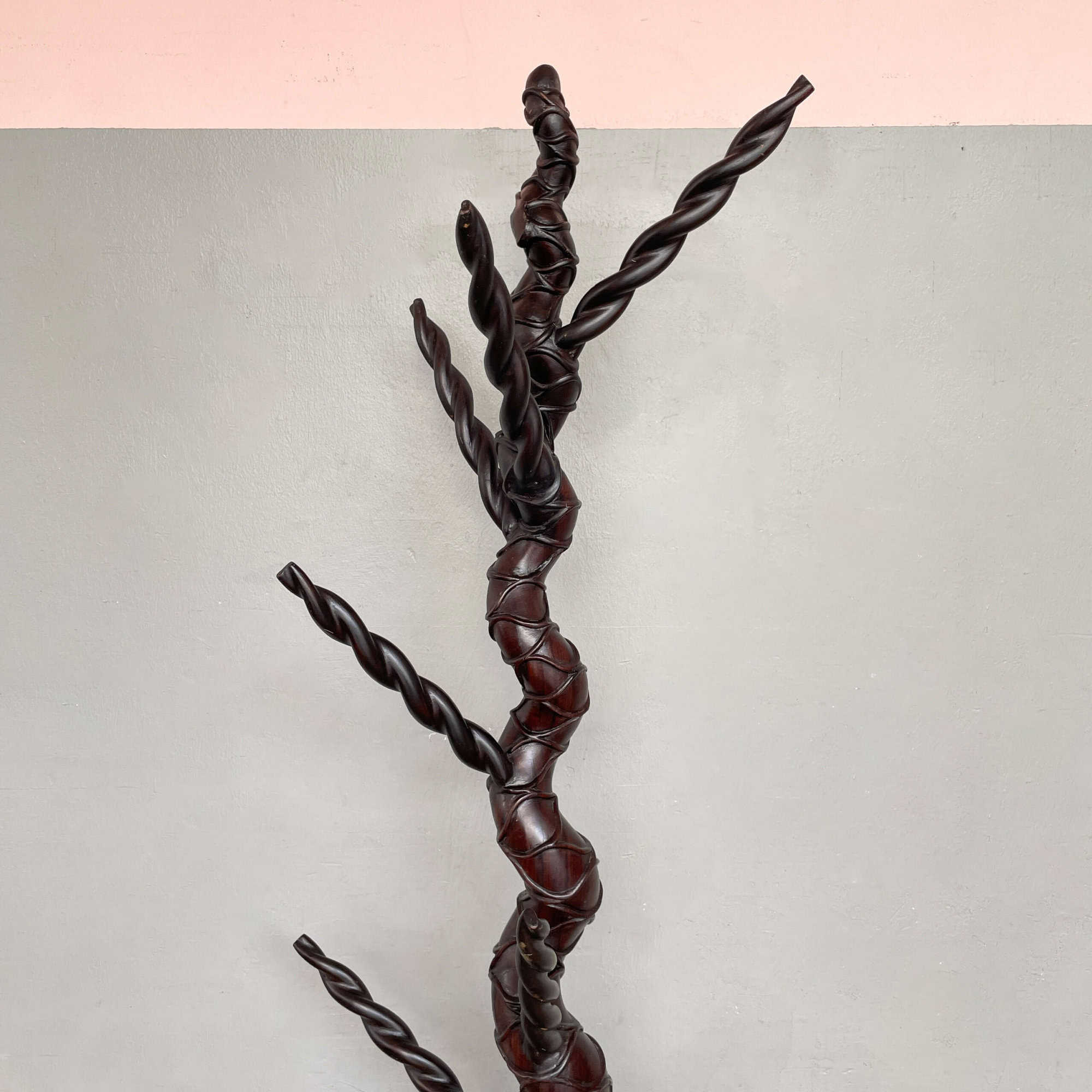 Indian Rosewood "Branches" Coat Stand