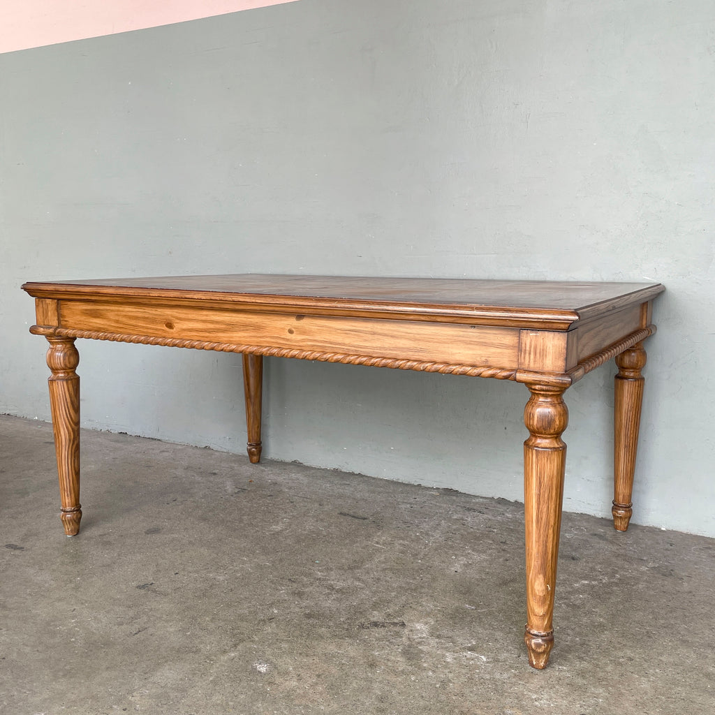 Rustic Pine Dining Table