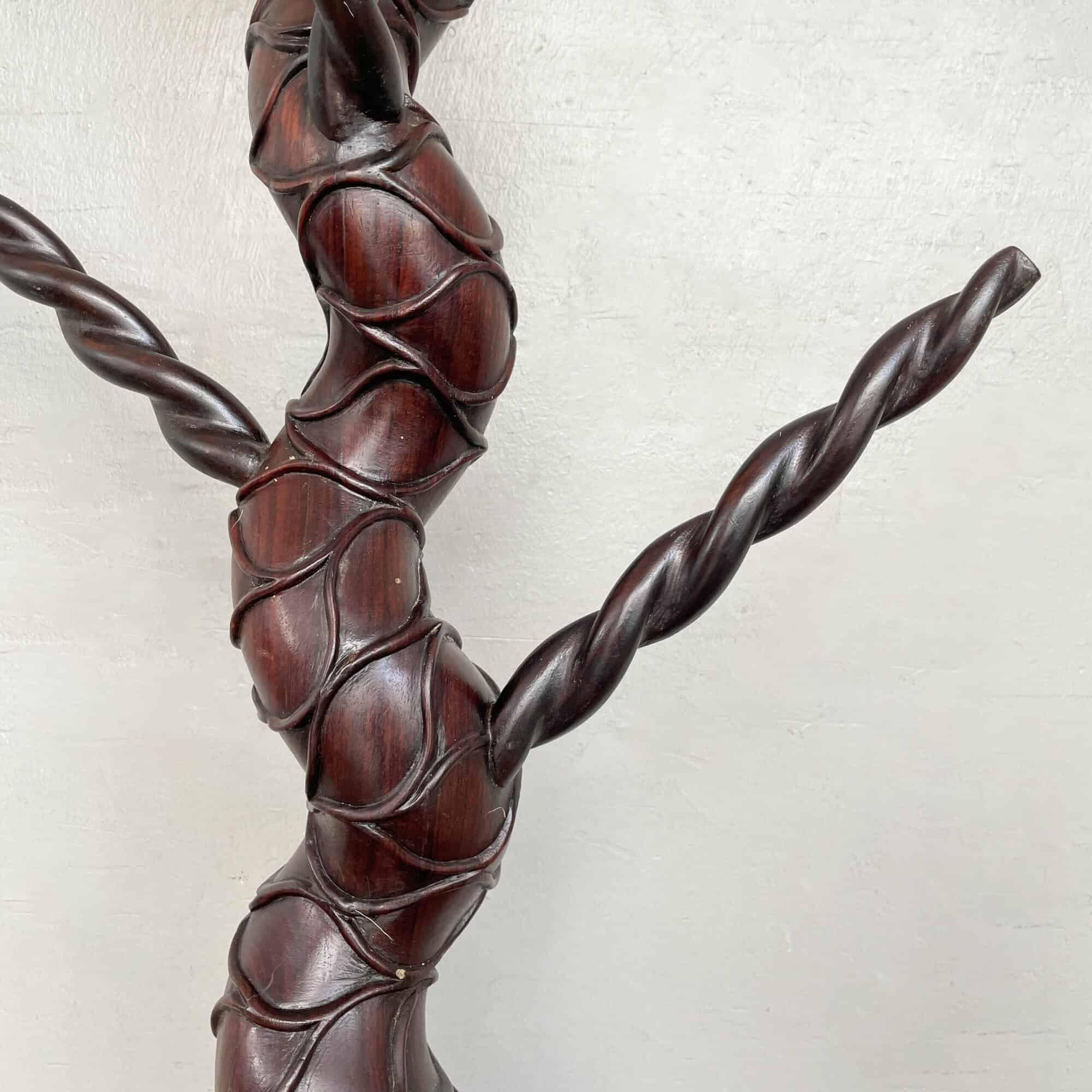 Indian Rosewood "Branches" Coat Stand