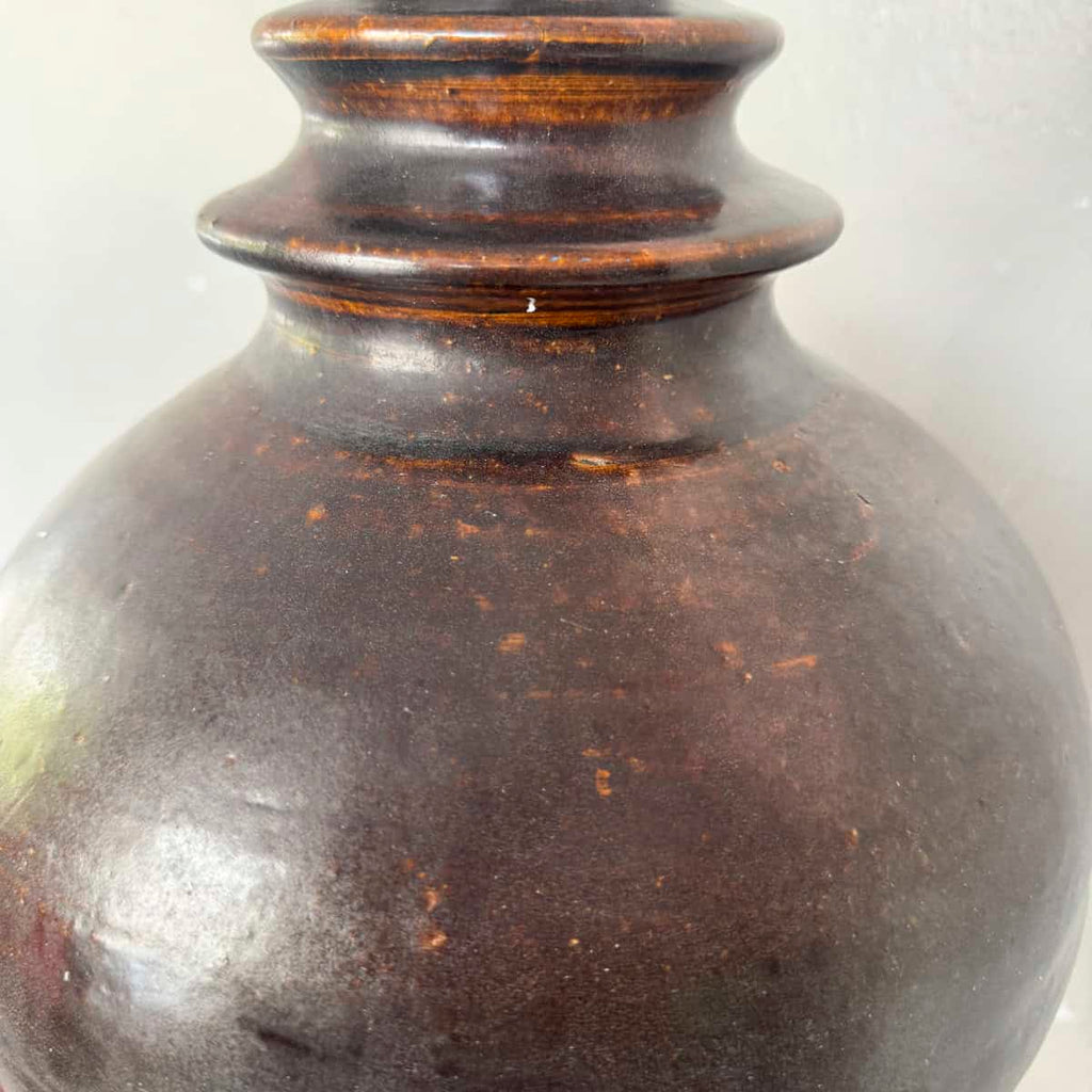 Ceramic Stupa on Stand (Decoration)