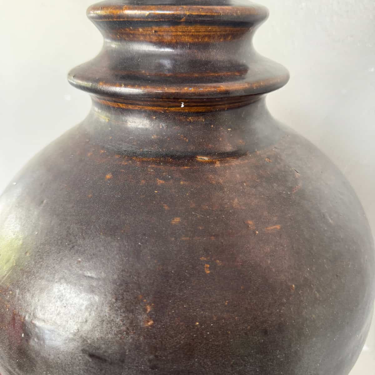 Ceramic Stupa on Stand (Decoration)