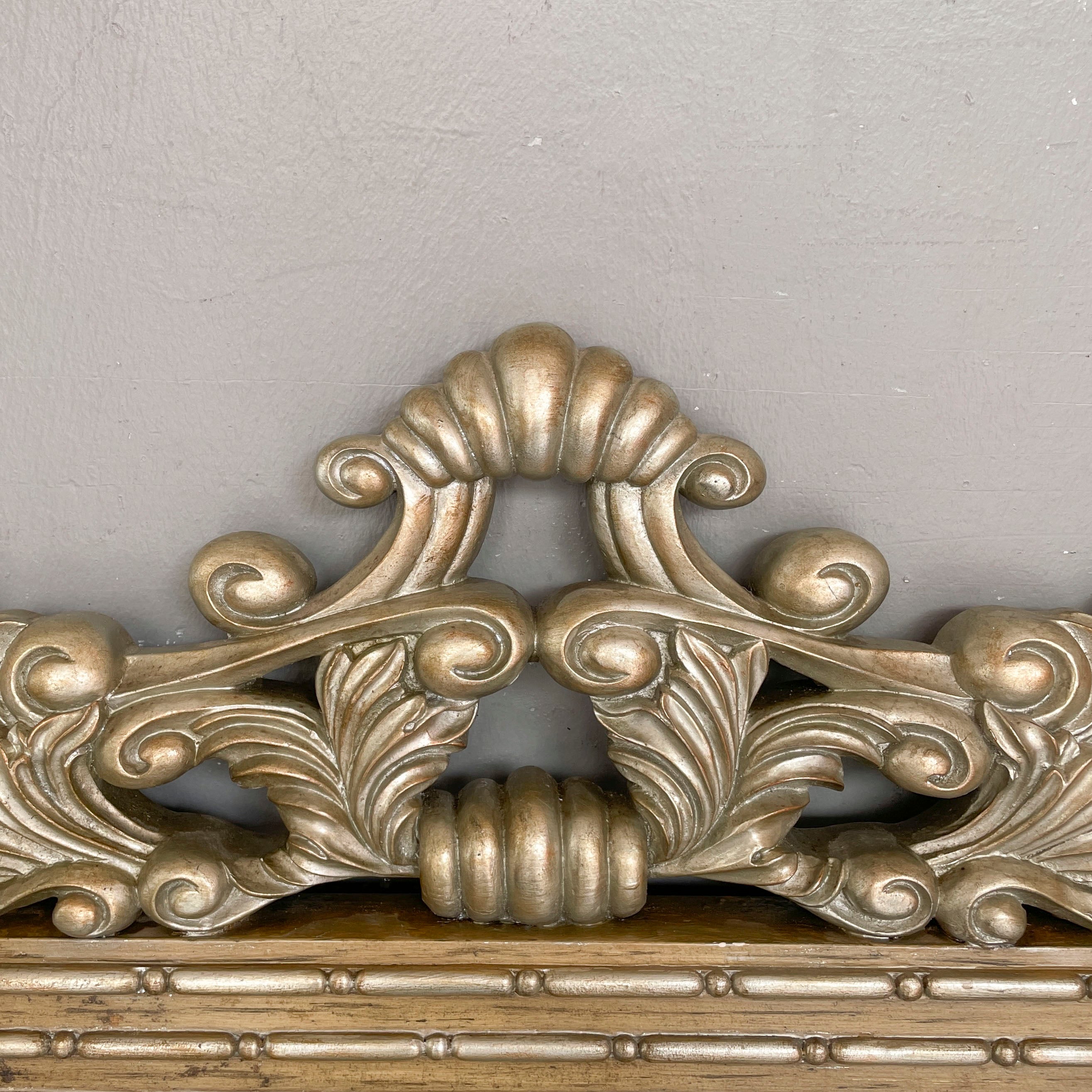 Ornate Gold-Toned Mirror