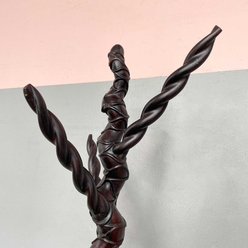 Indian Rosewood "Branches" Coat Stand