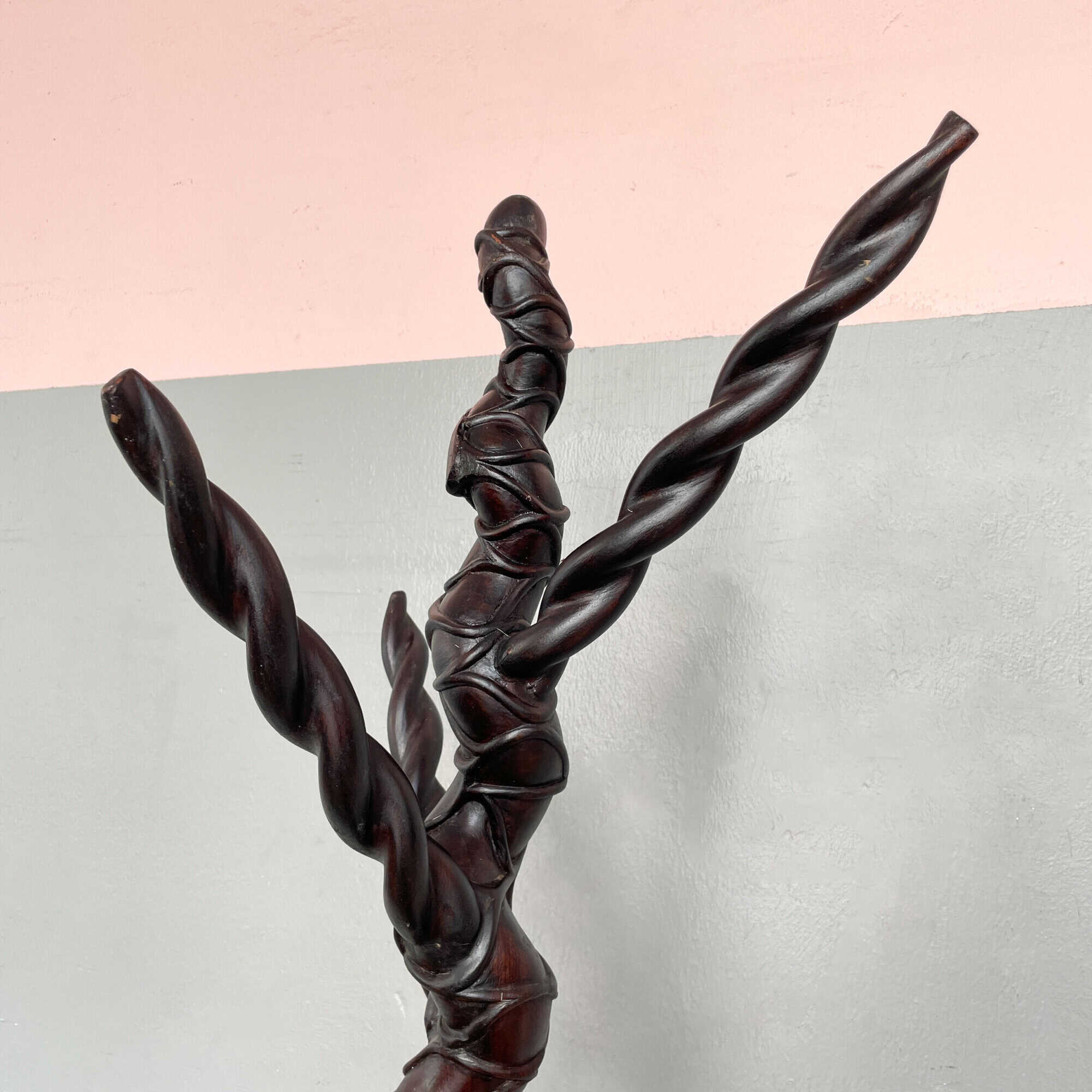 Indian Rosewood "Branches" Coat Stand
