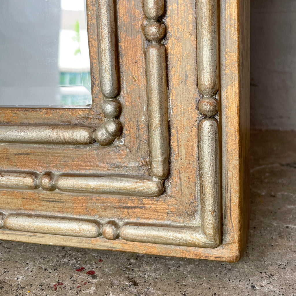 Ornate Gold-Toned Mirror