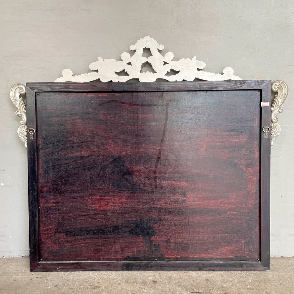 Ornate Gold-Toned Mirror