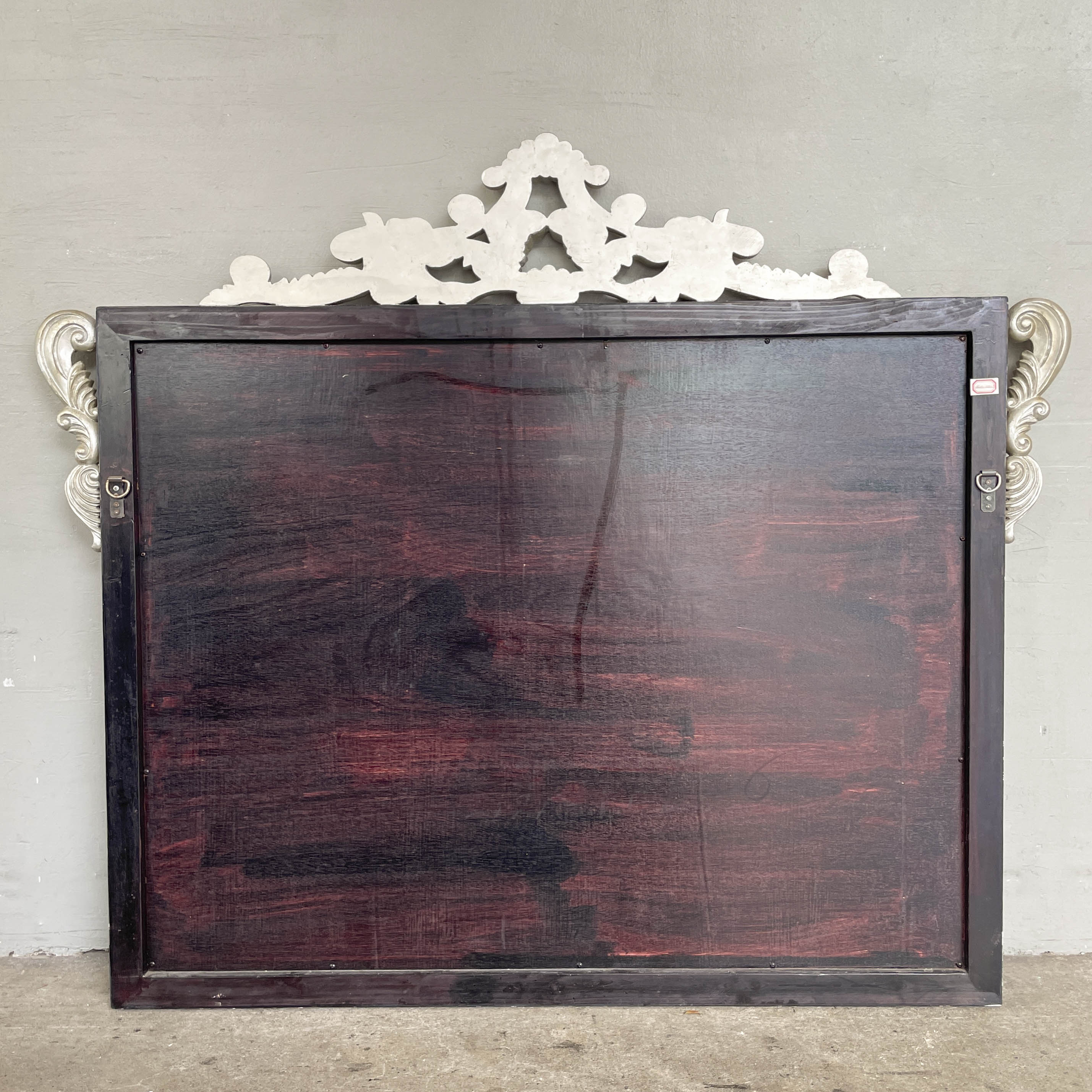Ornate Gold-Toned Mirror