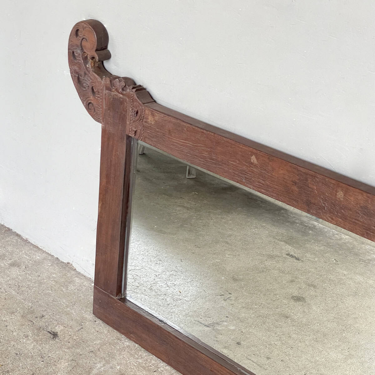 Javanese Style Wooden Mirror