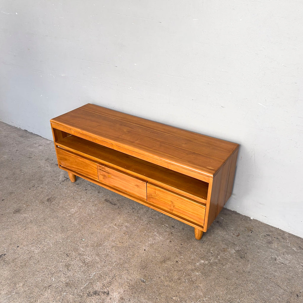 Teak Petite Console