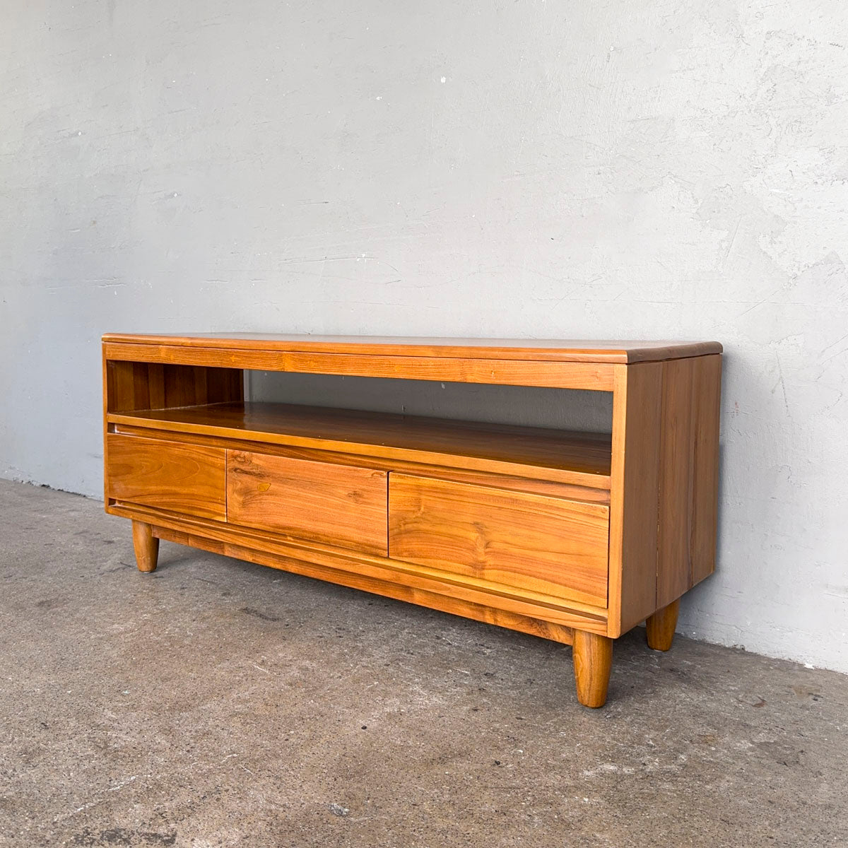 Teak Petite Console