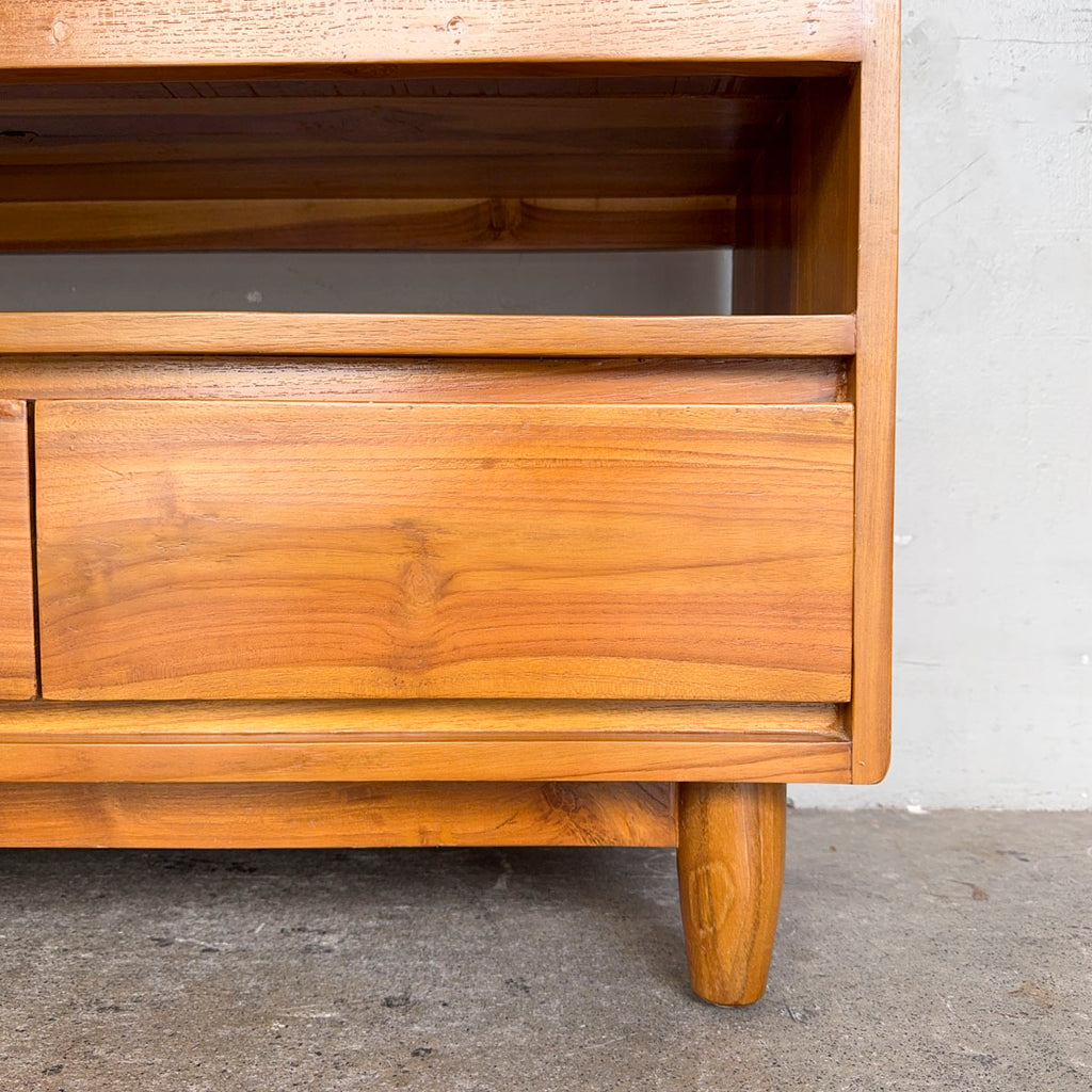 Teak Petite Console