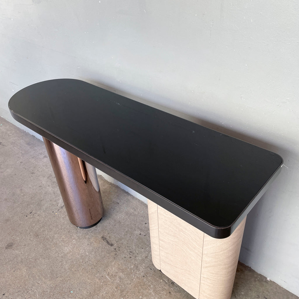 Black Peninsular Counter Table