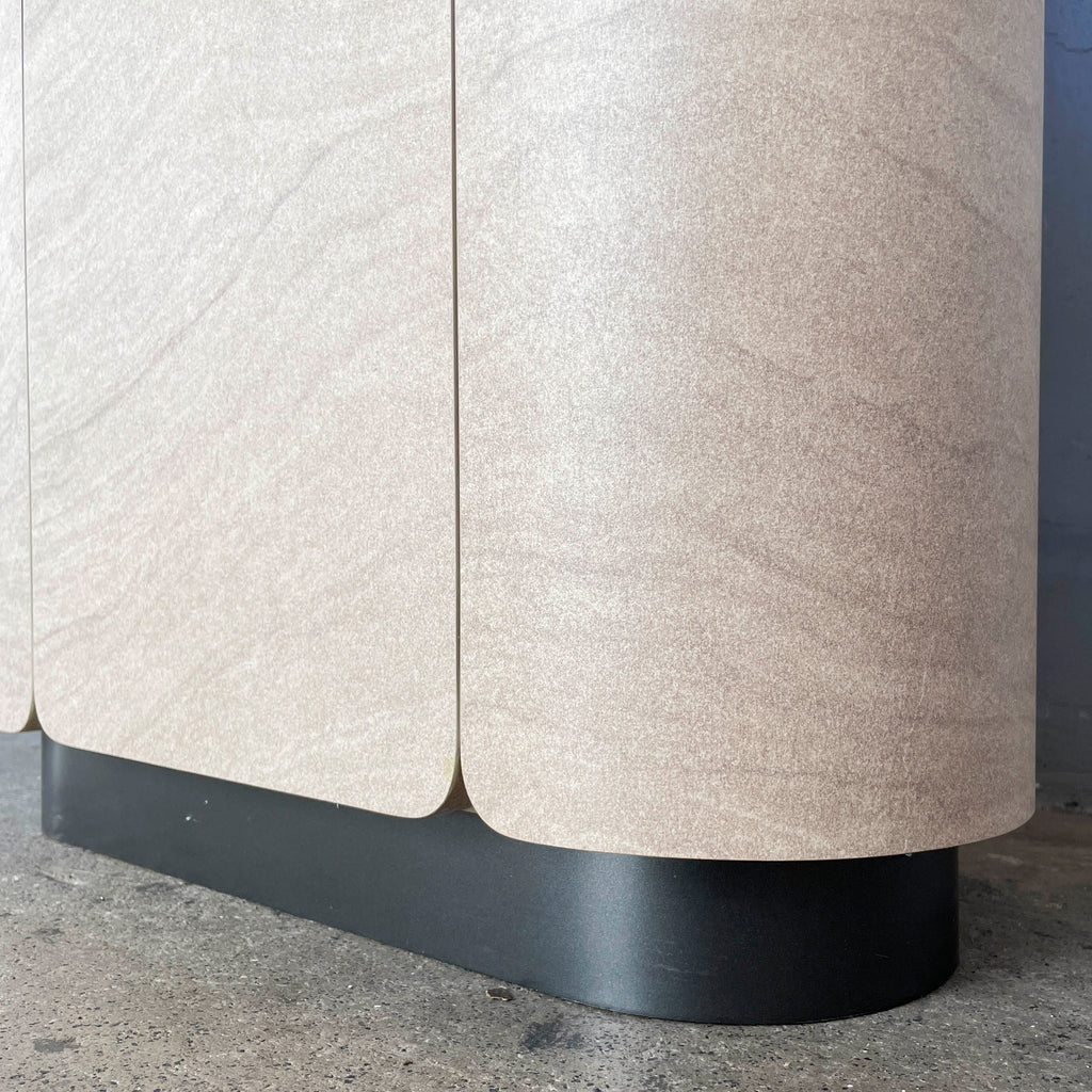 Black Peninsular Counter Table
