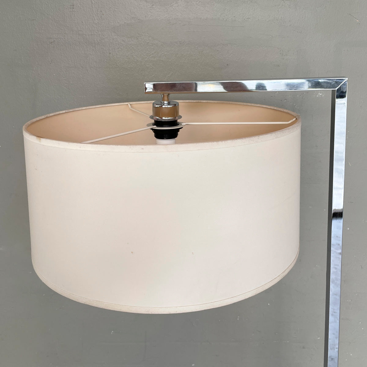 #UpcyledByHockSiong Standing Lamp with Marble Base