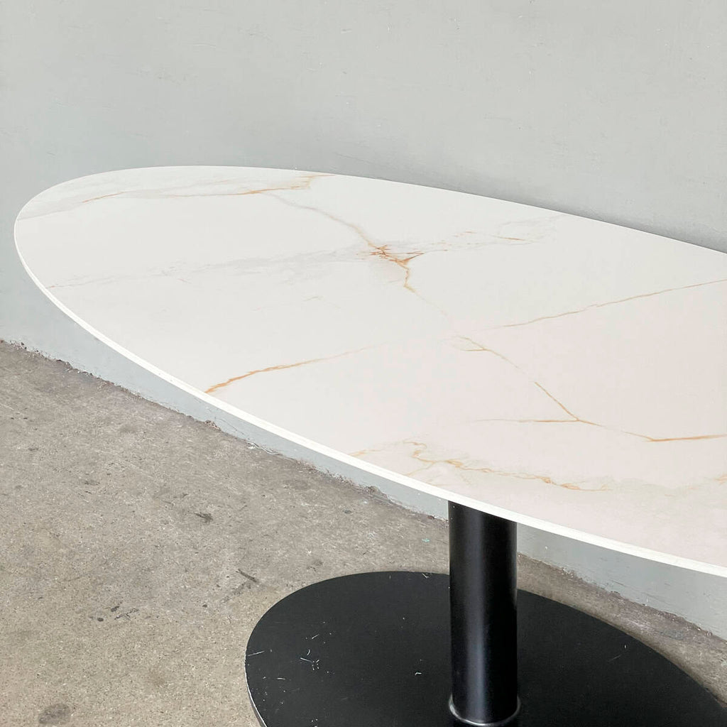 Oval Sintered Stone Table