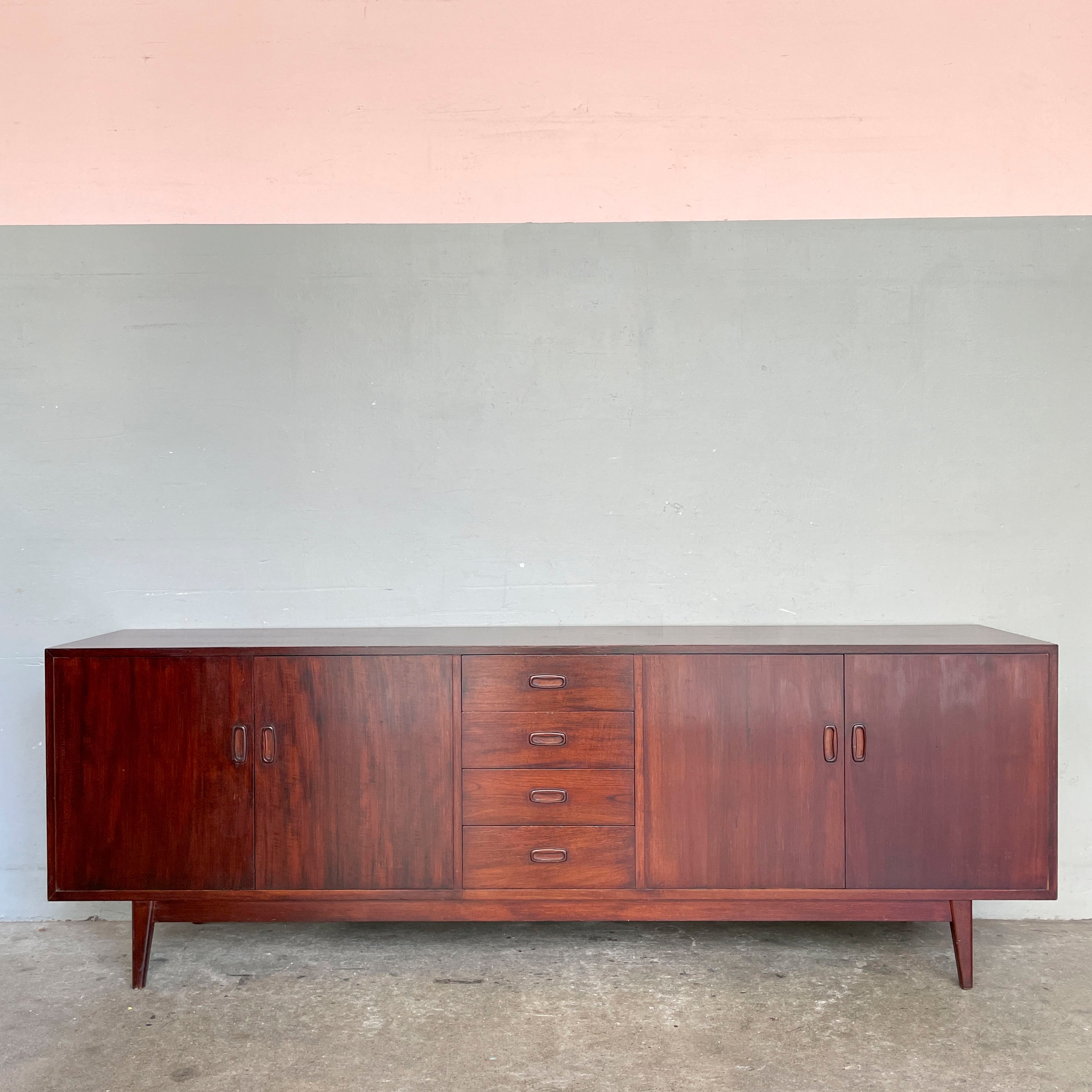 Long Mid-Century Modern Sideboard