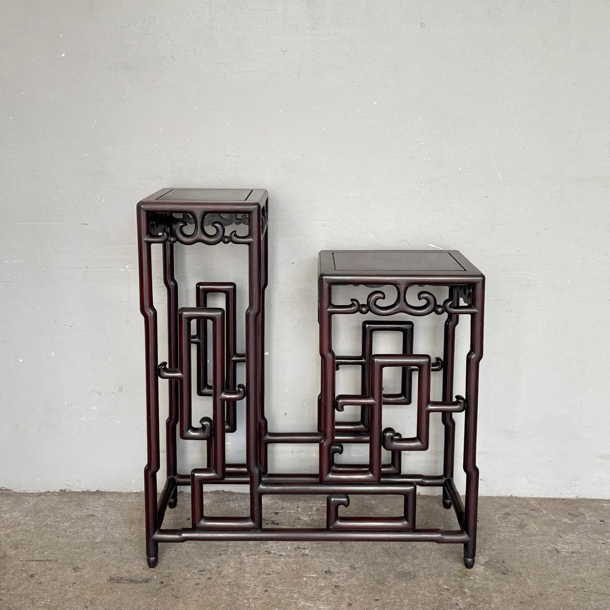 Blackwood 2Tier Up Down Display Stand