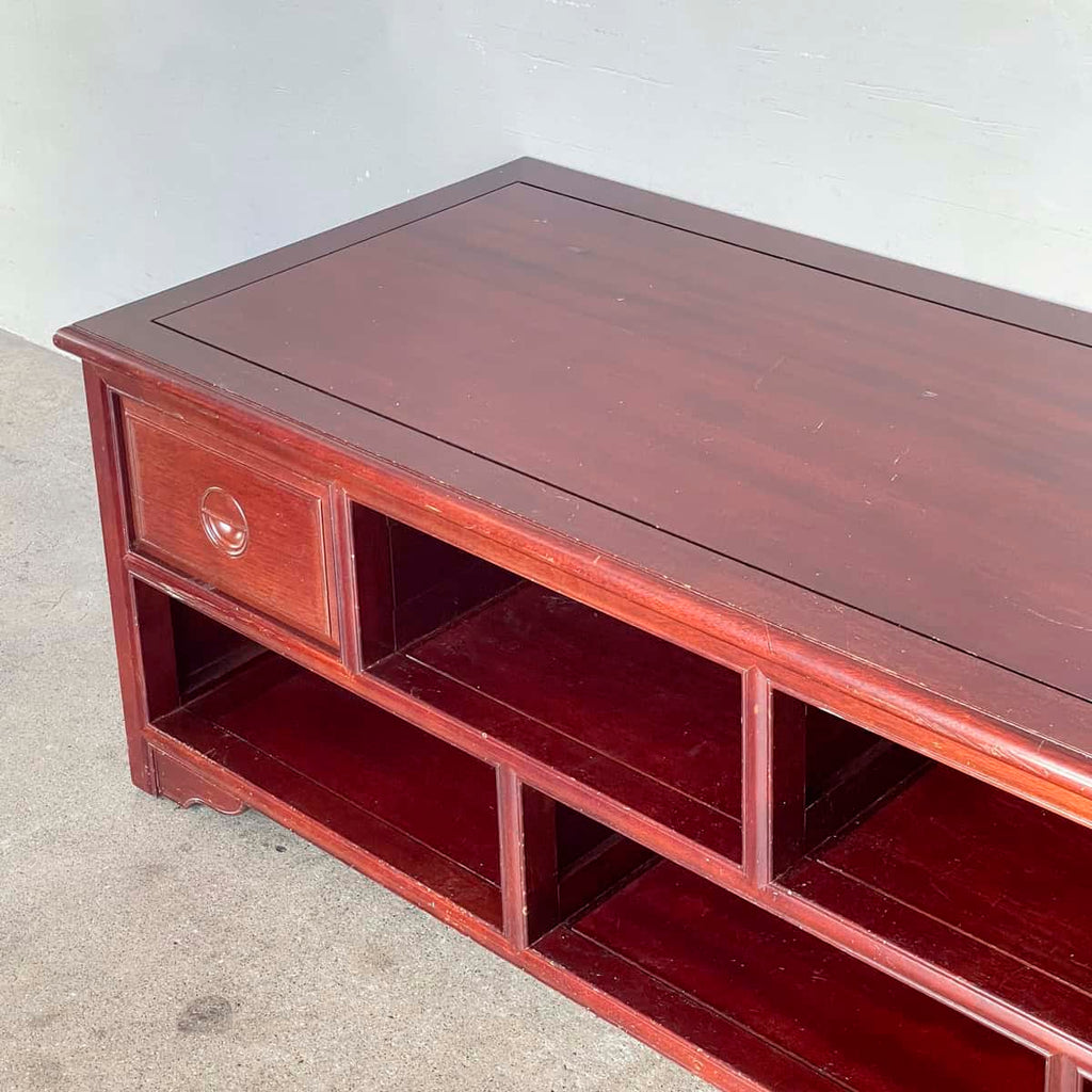 Large Rosewood Entertainment Console