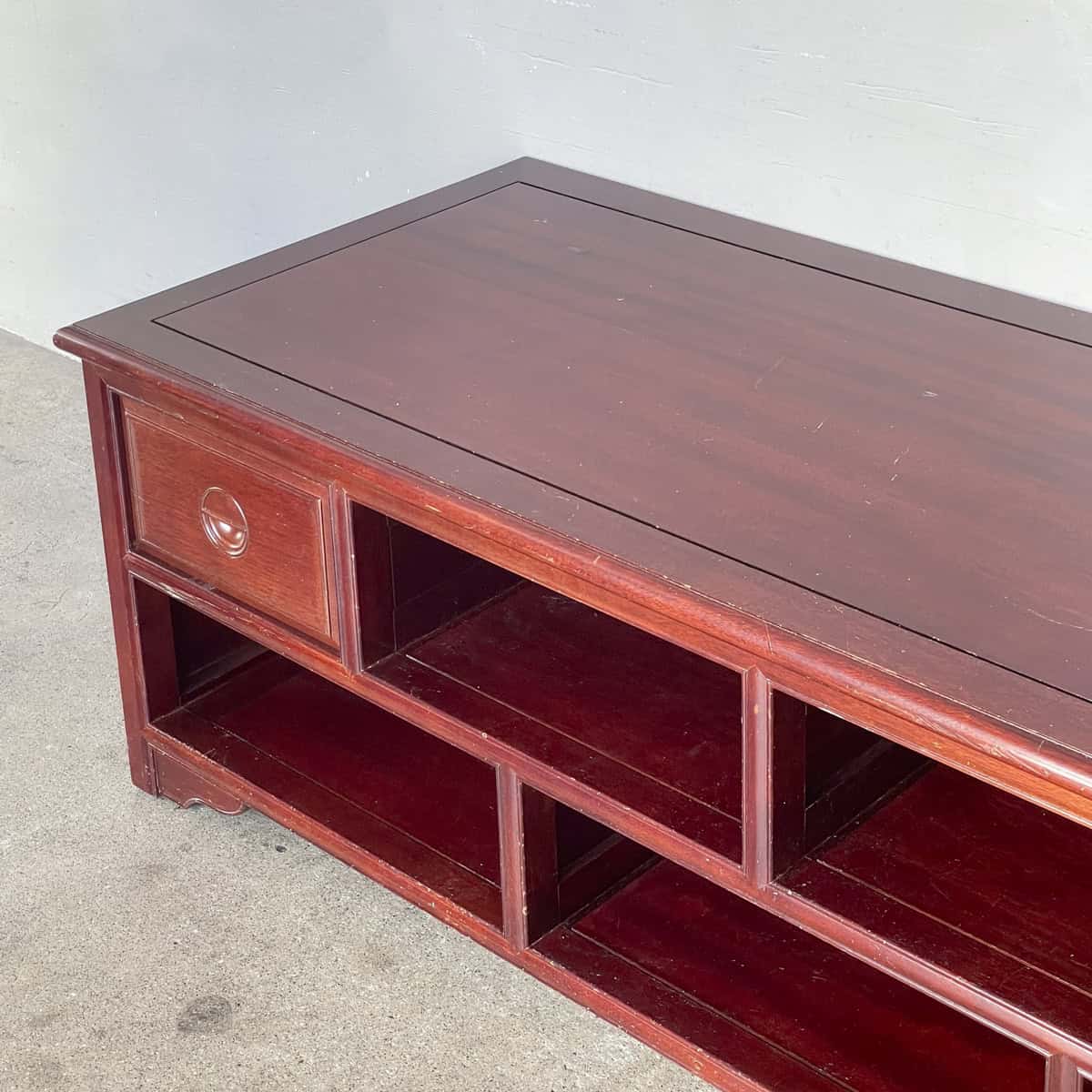 Large Rosewood Entertainment Console