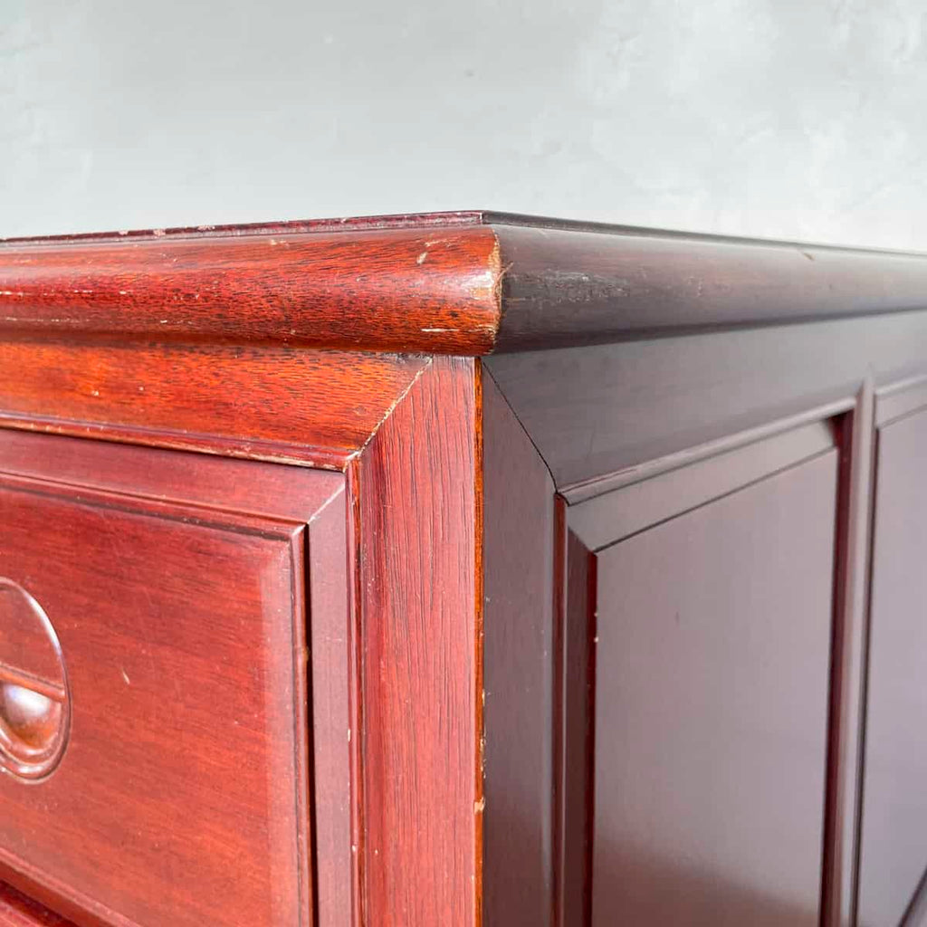 Large Rosewood Entertainment Console