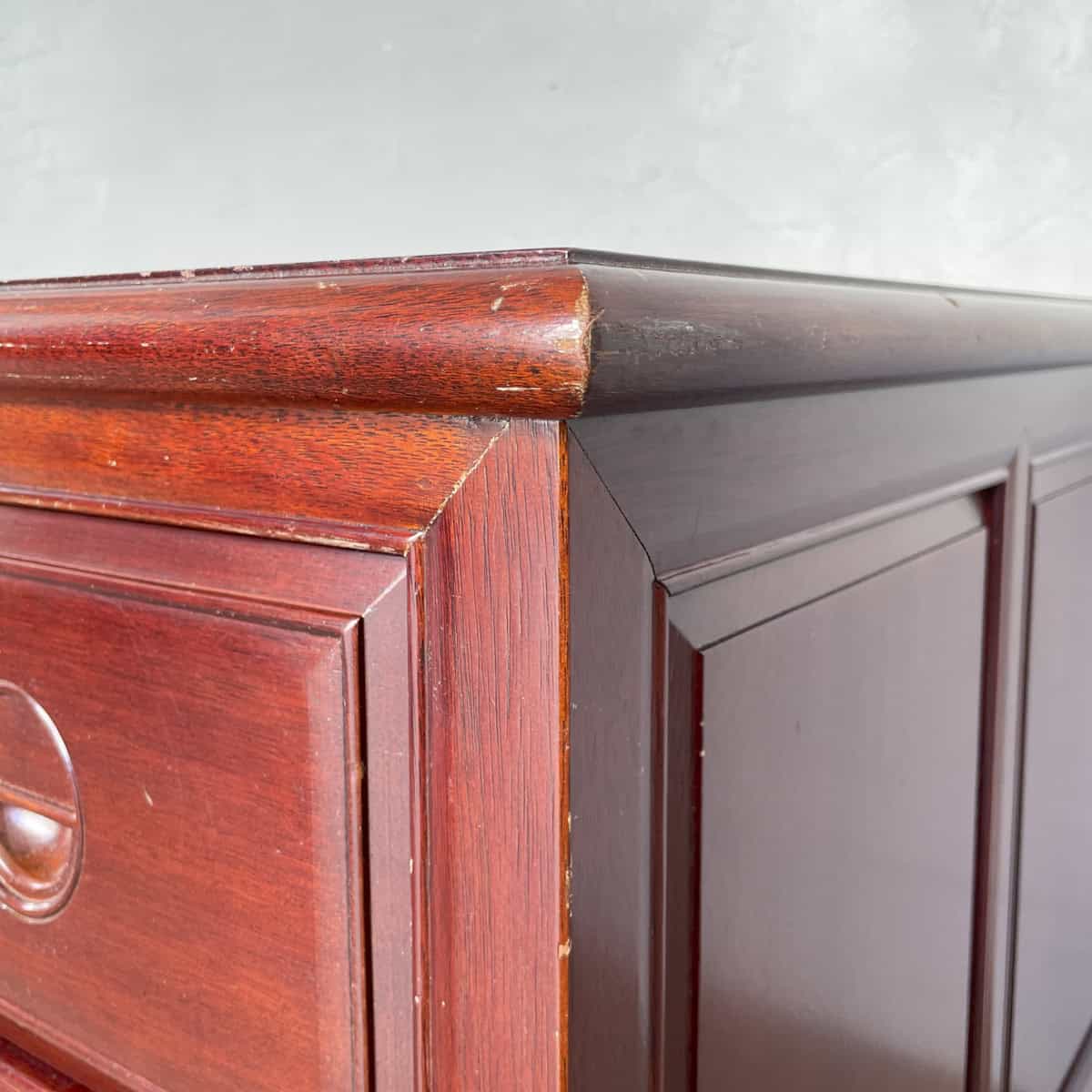 Large Rosewood Entertainment Console