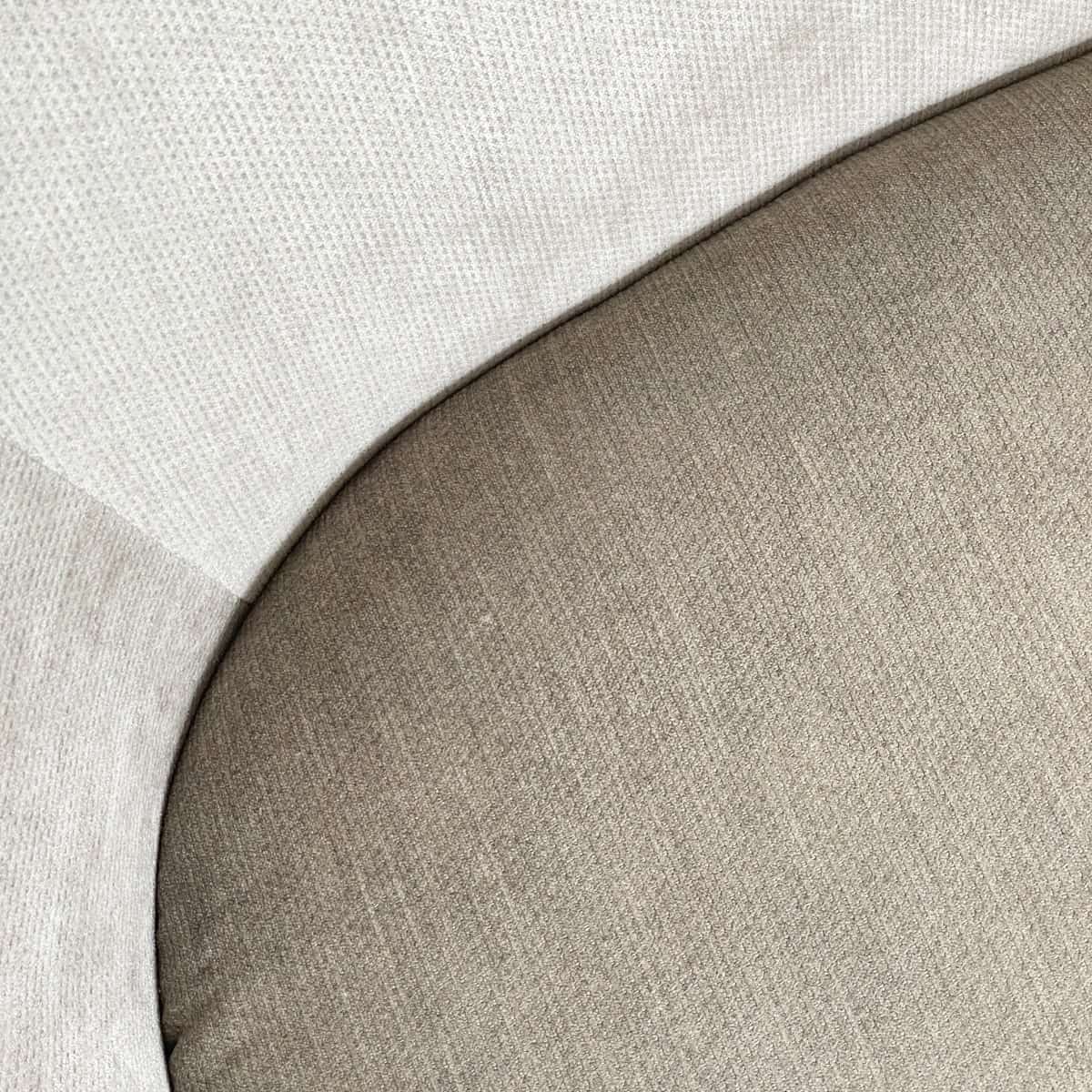 Vibieffe 650 Nido Curved Sofa in Greige