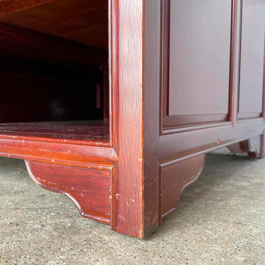 Large Rosewood Entertainment Console