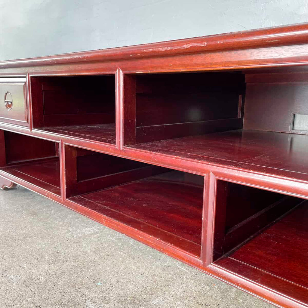 Large Rosewood Entertainment Console