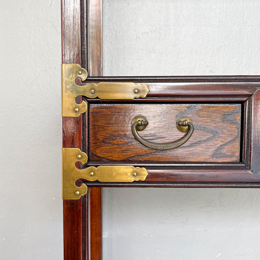 Slim & Tall Korean-Style Elm Shelf