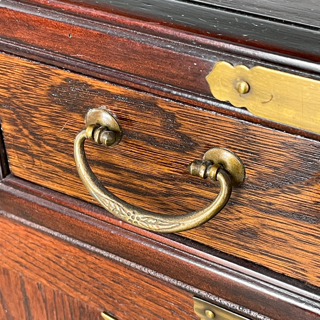 Slim & Tall Korean-Style Elm Shelf