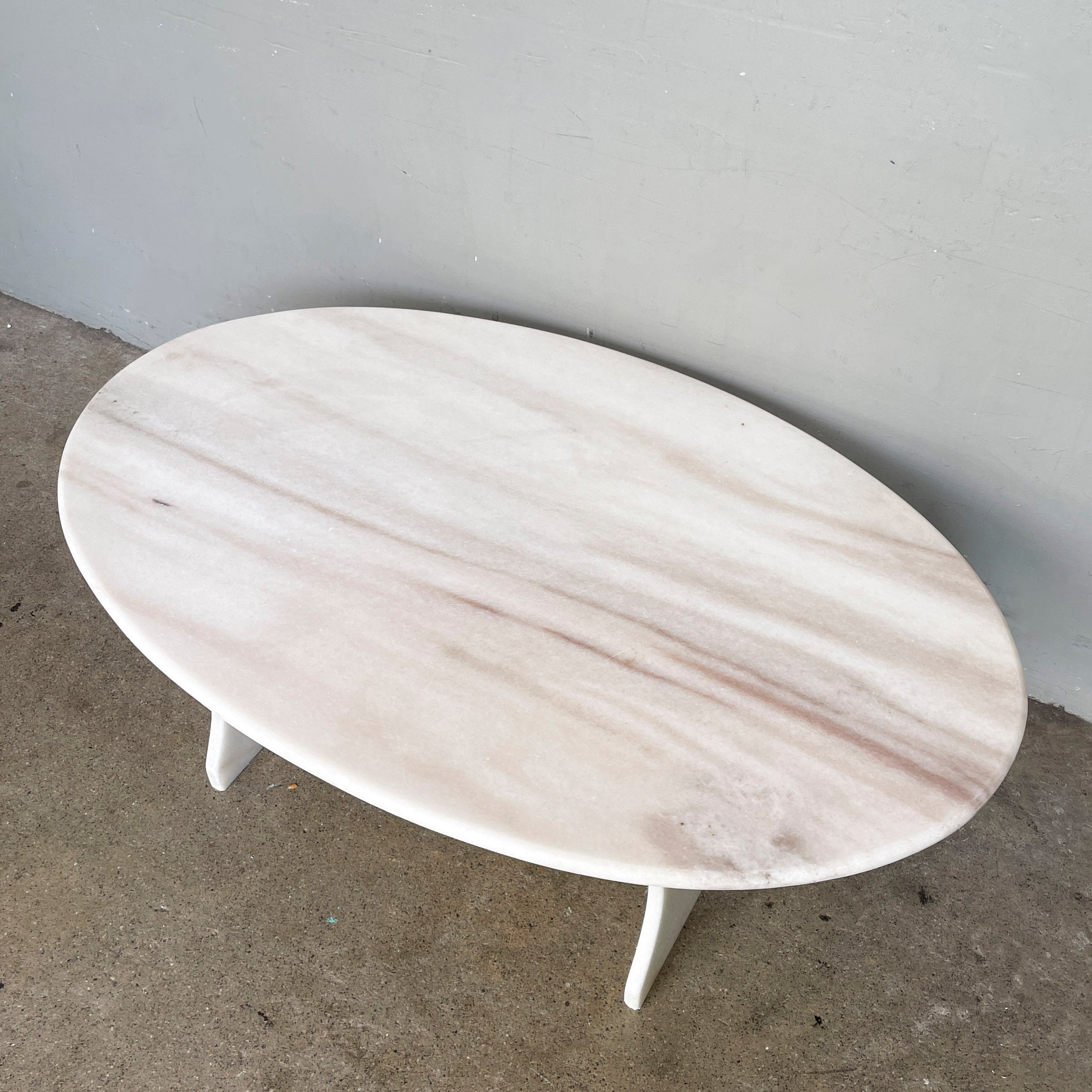 Oval Marble Coffee Table