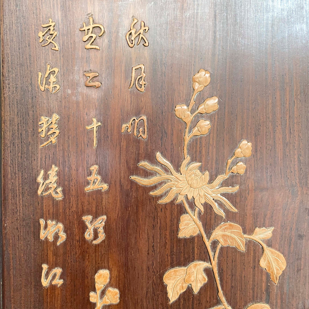 Wedding Cabinet with Botanical Motifs