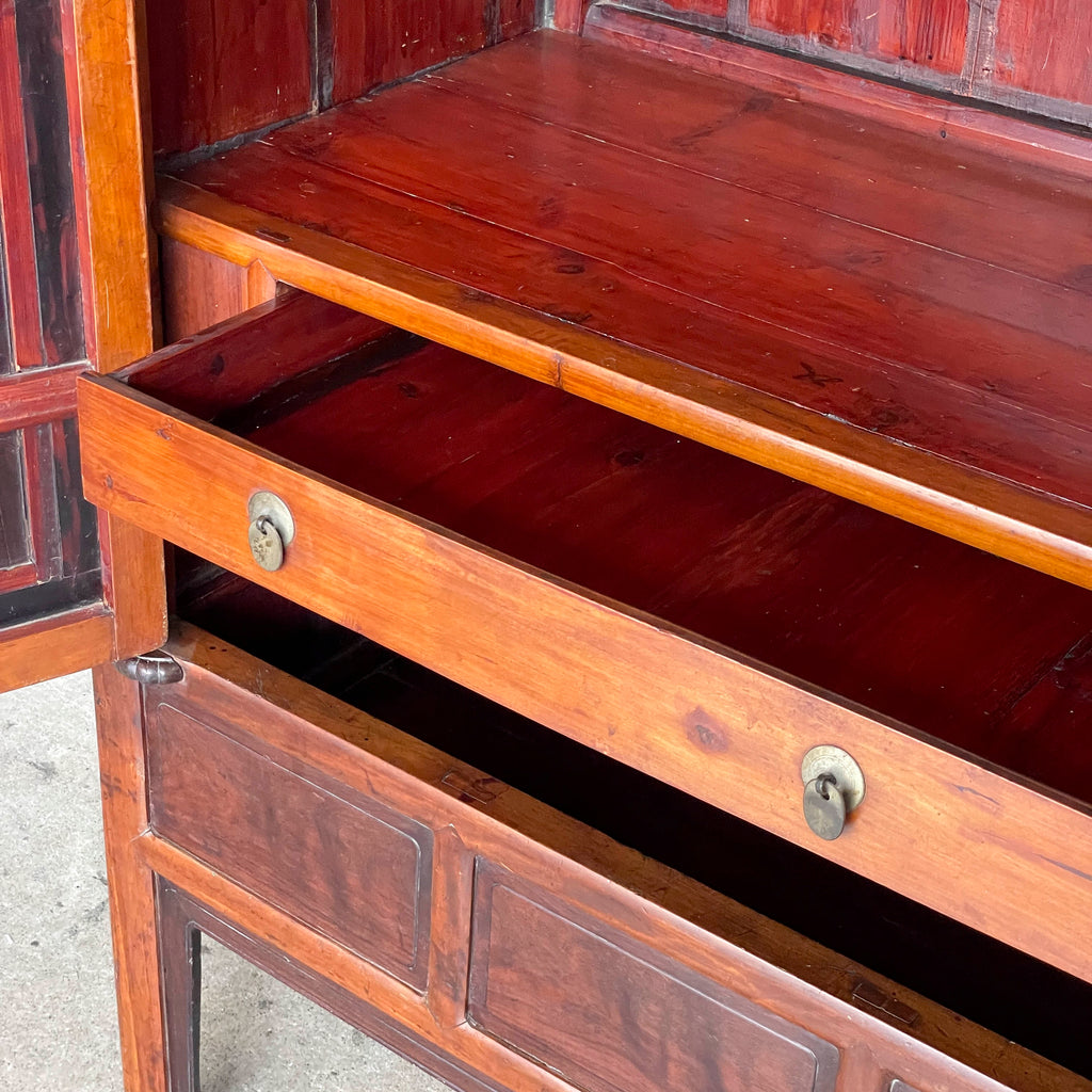 Wedding Cabinet with Botanical Motifs
