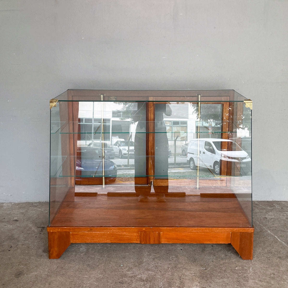 Refurbished Vintage Shop Display Case
